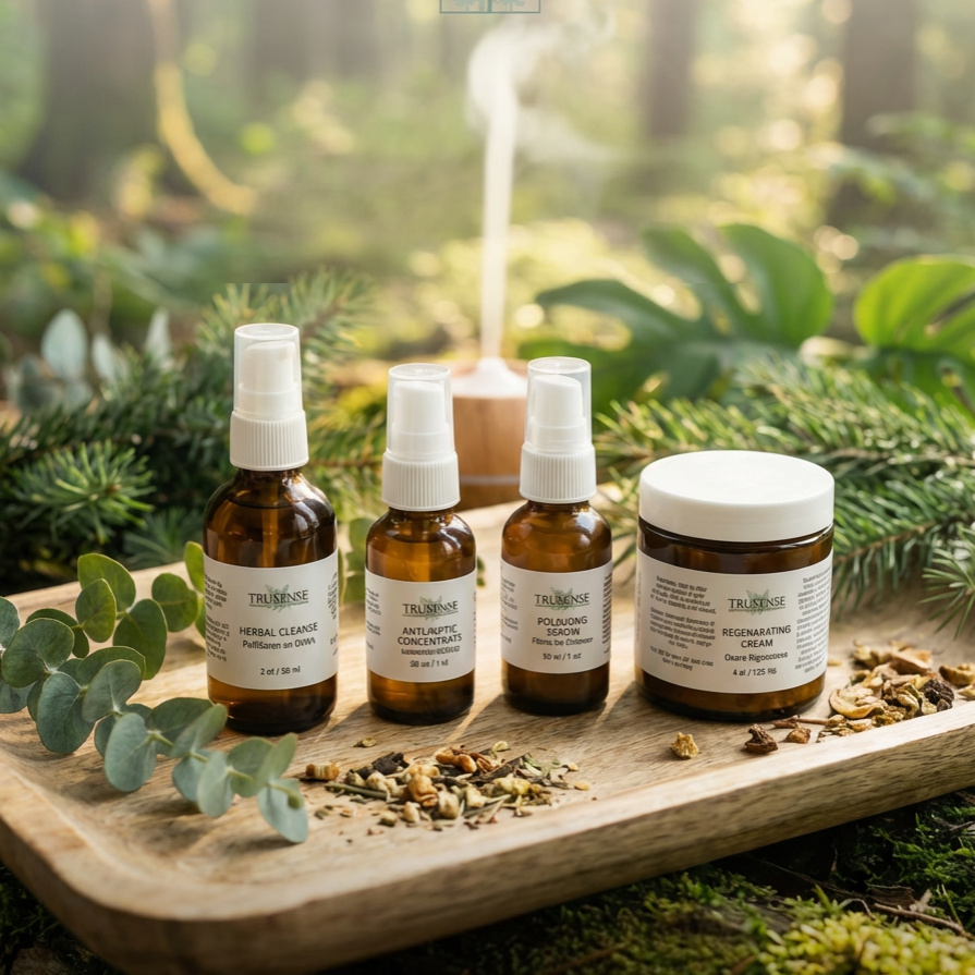 Essential Glow 4-Piece Ritual - TruSense Aromatherapy Skincare